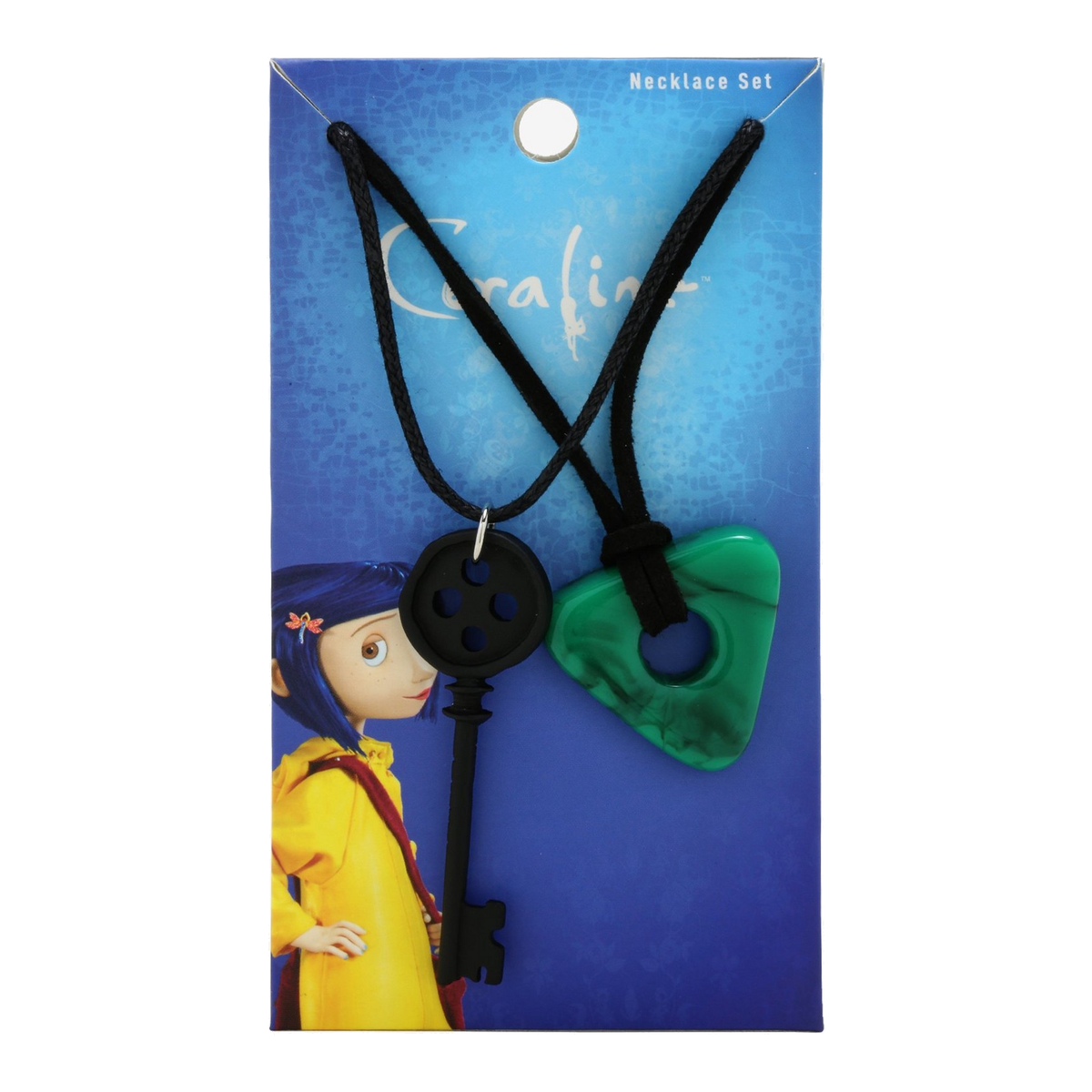 Set de collares Llave y Seeing Stone – Coraline — vista 3