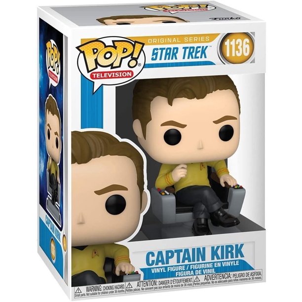 Captain Kirk 1136 Star Trek Funko Pop! Television