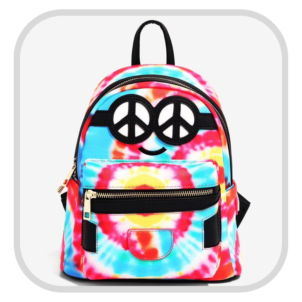 Mini Mochila Minions Artist Series Tie-Dye Box Lunch Exclusive