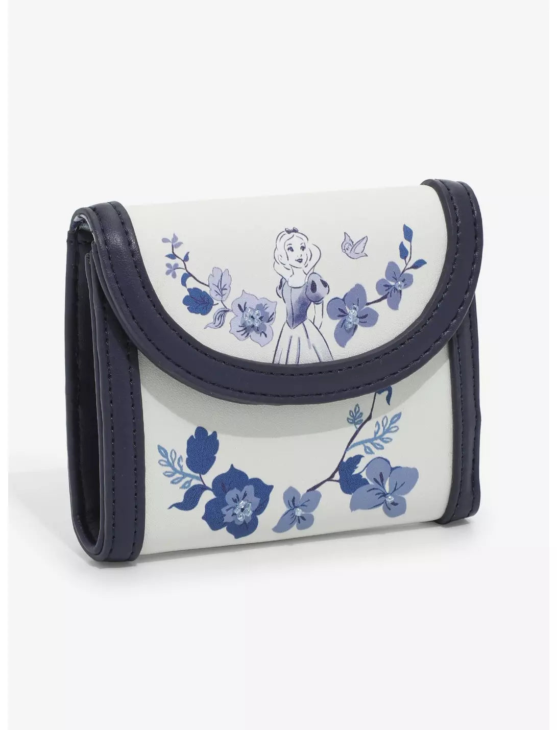 Disney Snow White and the Seven Dwarfs Tonal Floral Cartera