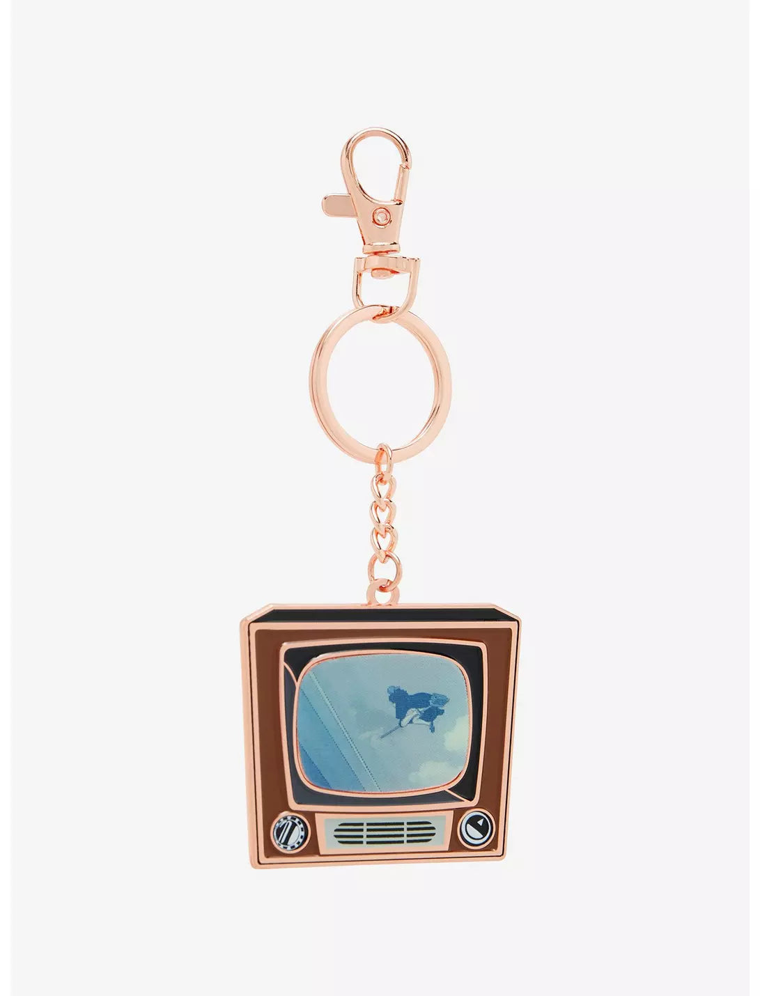 Kiki's Delivery Service Kiki Flying Television Lenticular Keychain