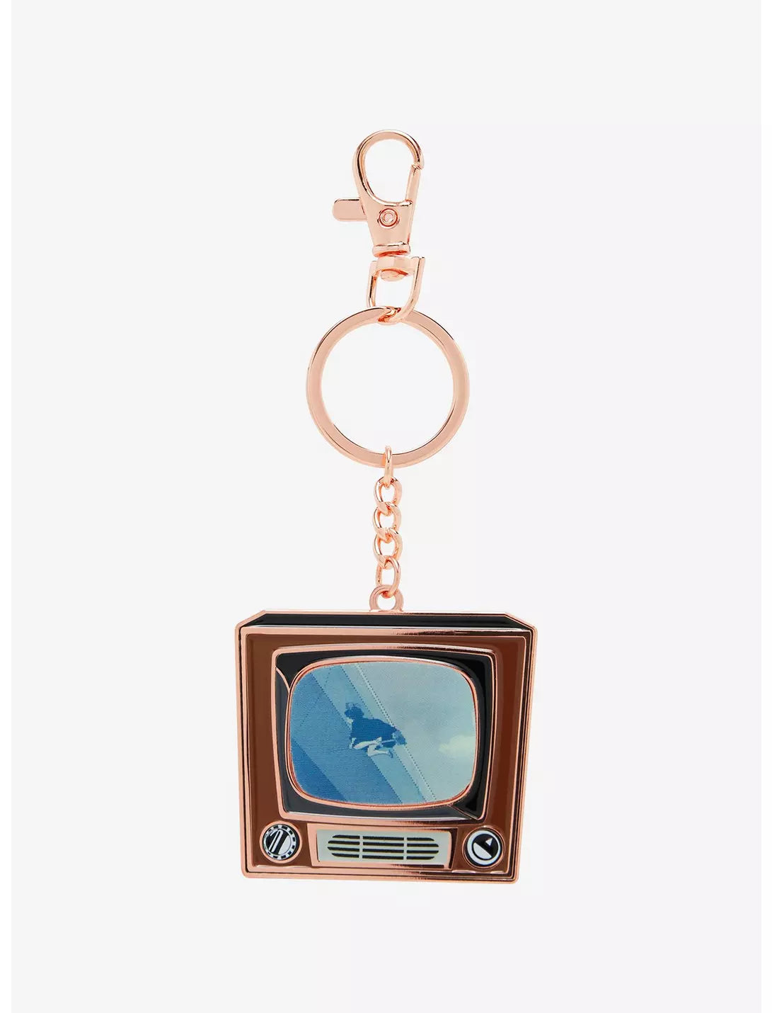 Kiki's Delivery Service Kiki Flying Television Lenticular Keychain