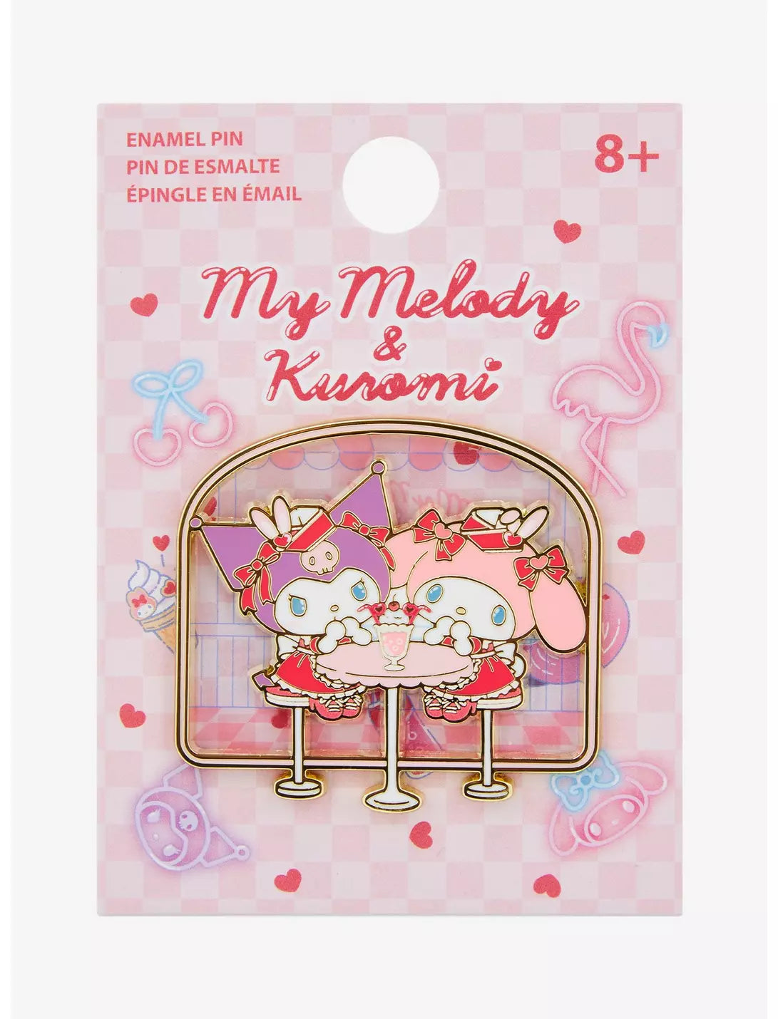 Pinz My Melody and Kuromi