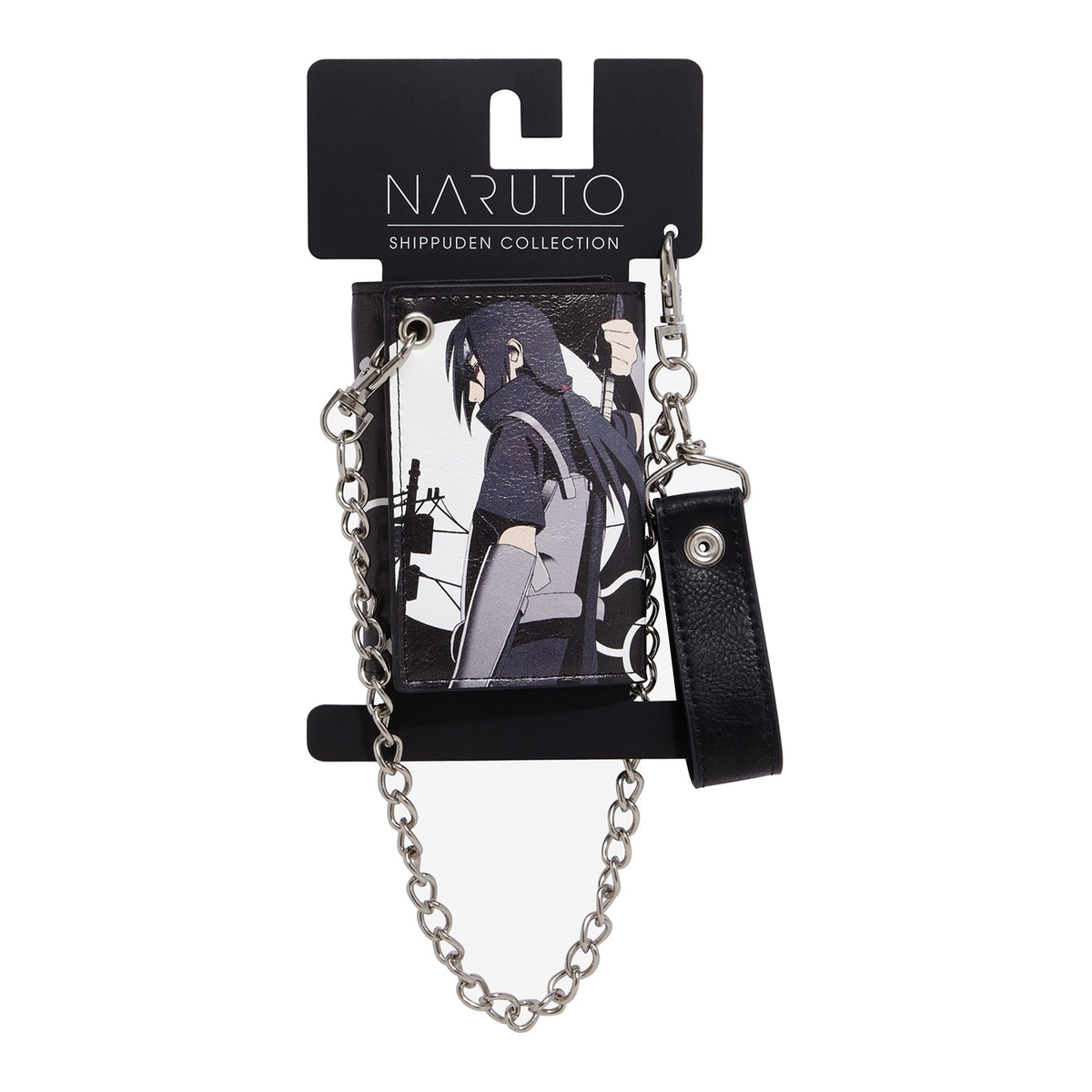 Cartera tríptica con cadena Itachi — Naruto Shippuden — vista 4