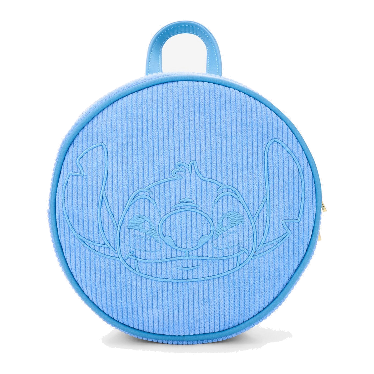 Mini mochila convertible de pana bordada Stitch – Lilo & Stitch — vista 1