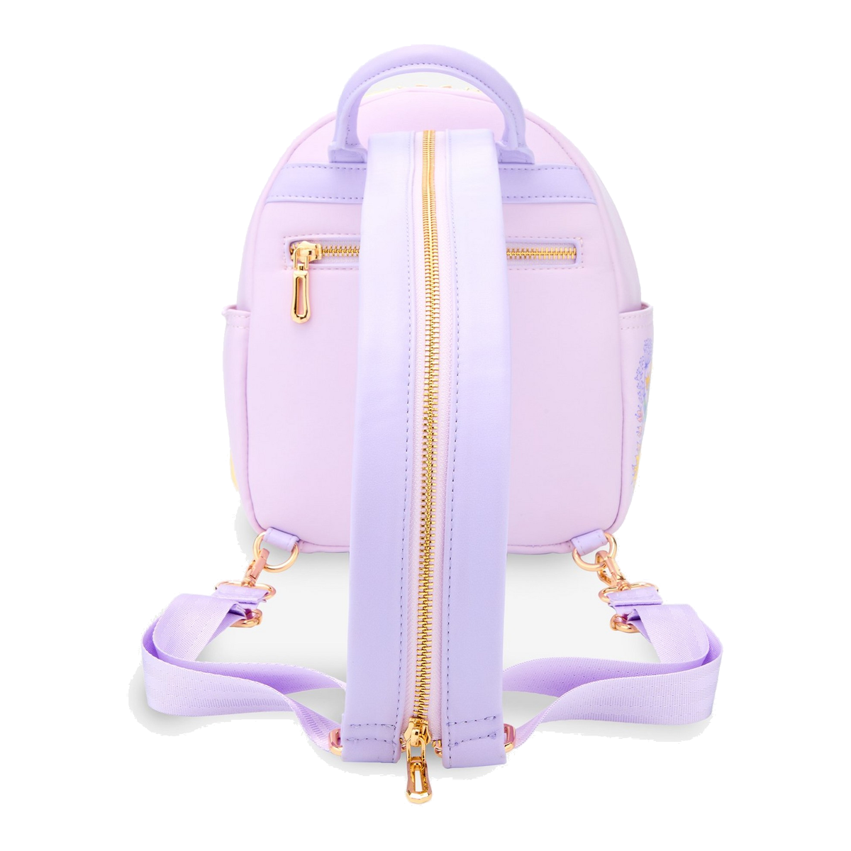 Mini mochila convertible floral Rapunzel y Maximus – Tangled — vista 3