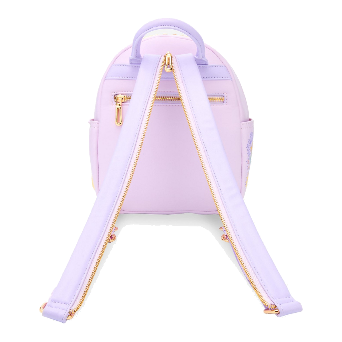 Mini mochila convertible floral Rapunzel y Maximus – Tangled — vista 4