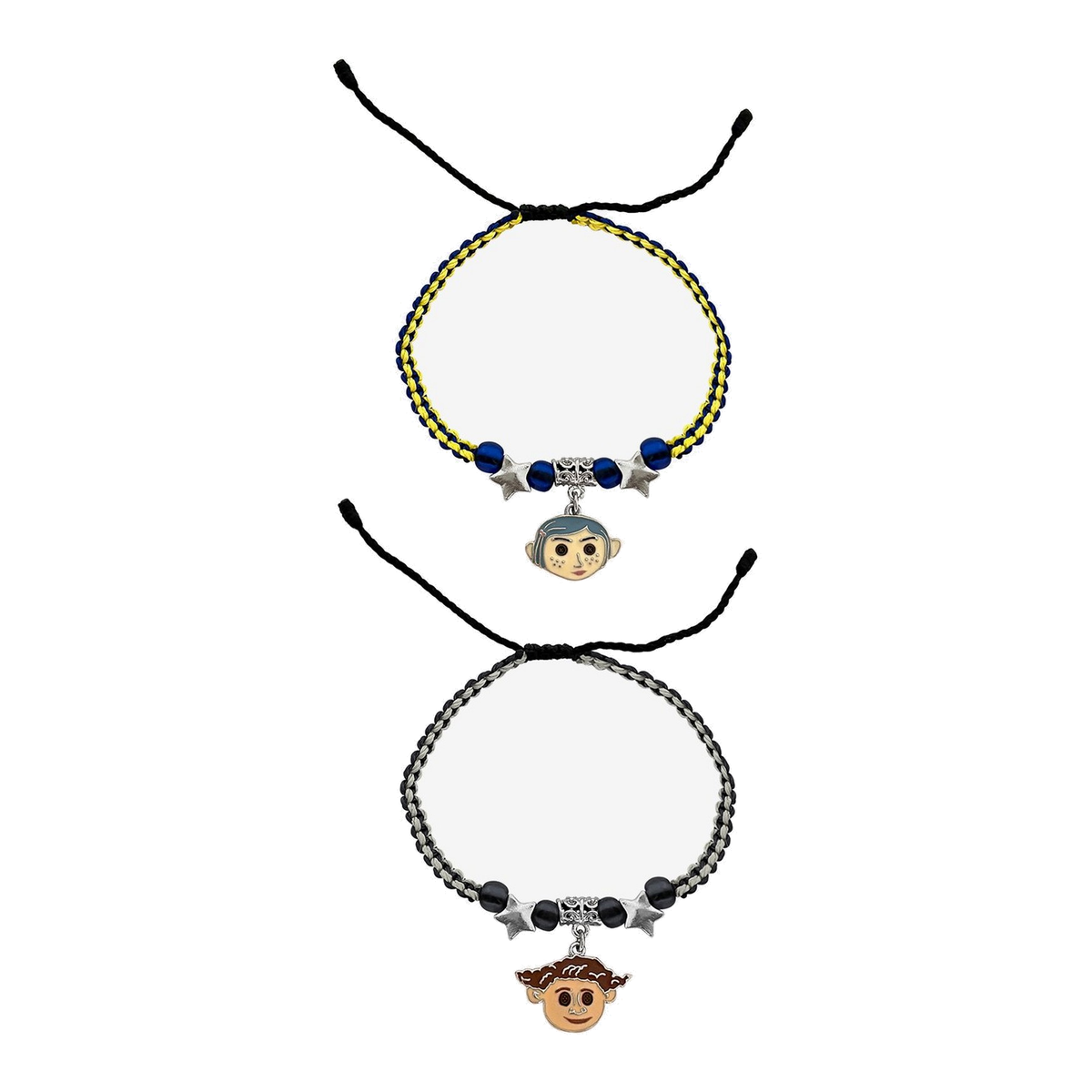 Set de pulseras de cordón Other Coraline y Other Wybie – Coraline — vista 1
