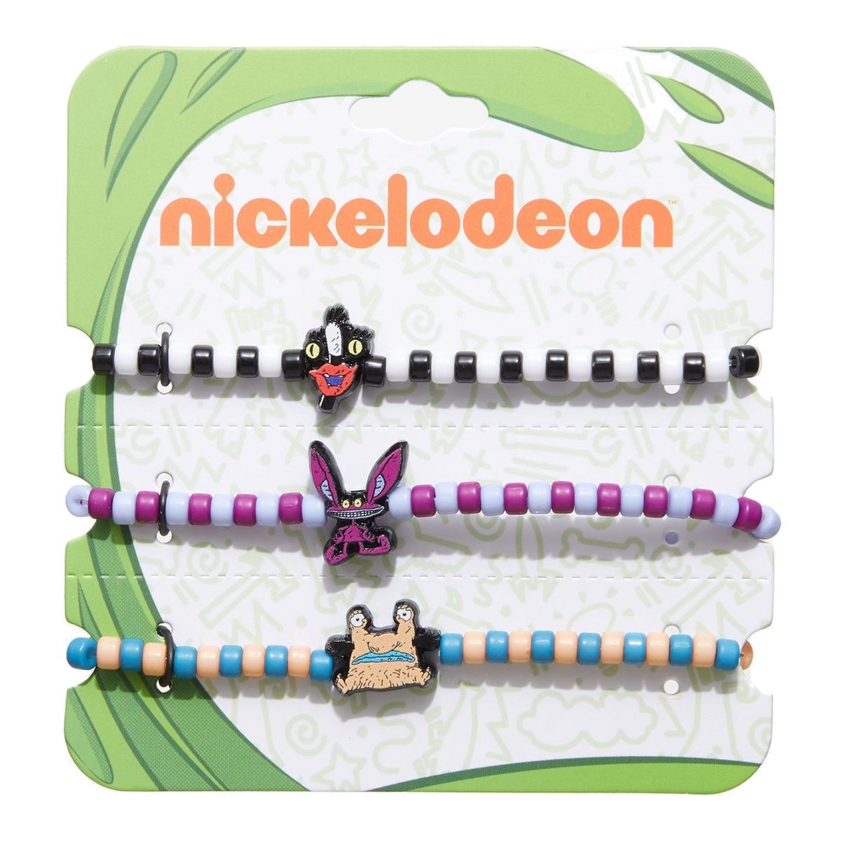 Set de pulseras con cuentas de personajes – Aaahh!!! Real Monsters — vista 2