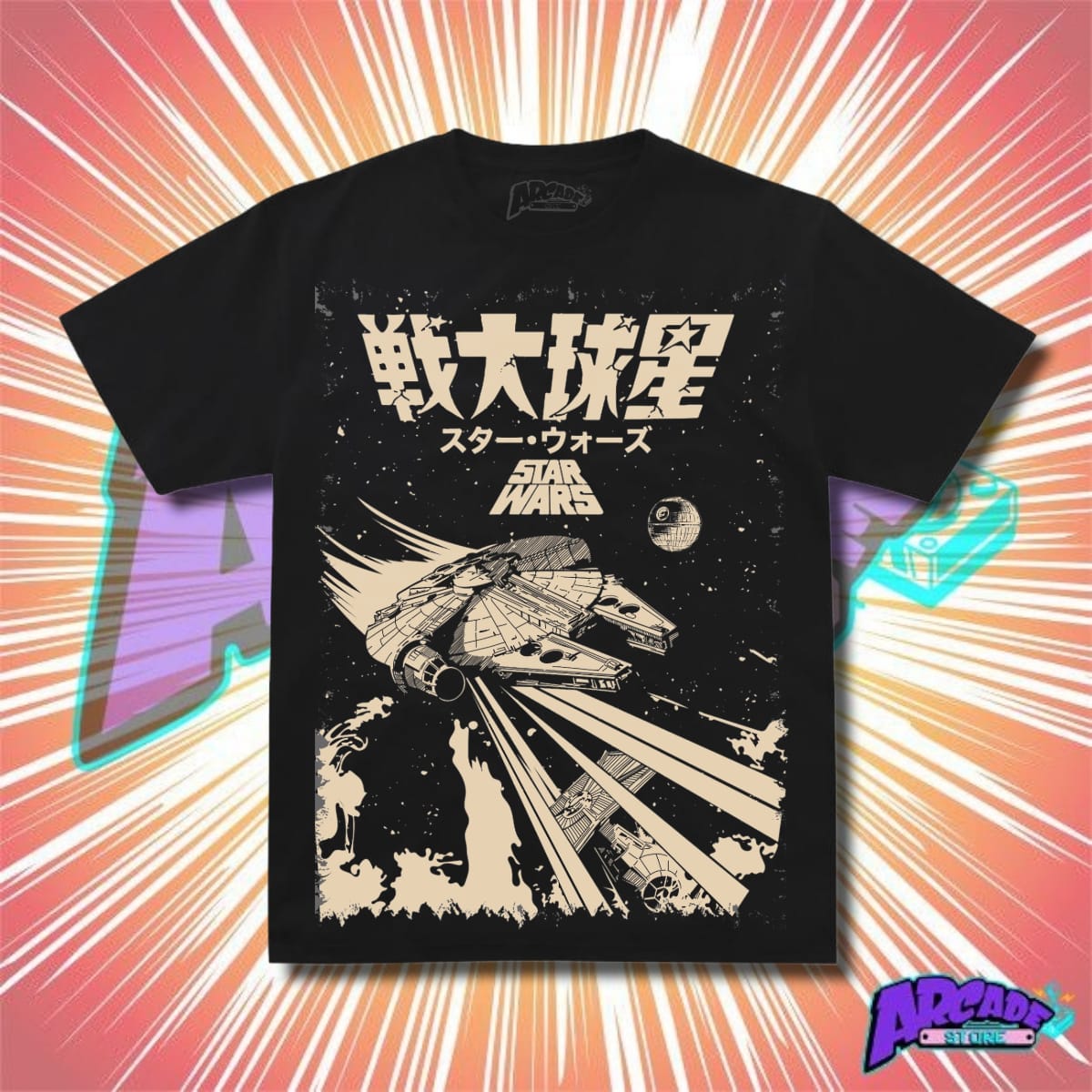 Playera Arcade Halcón Milenario