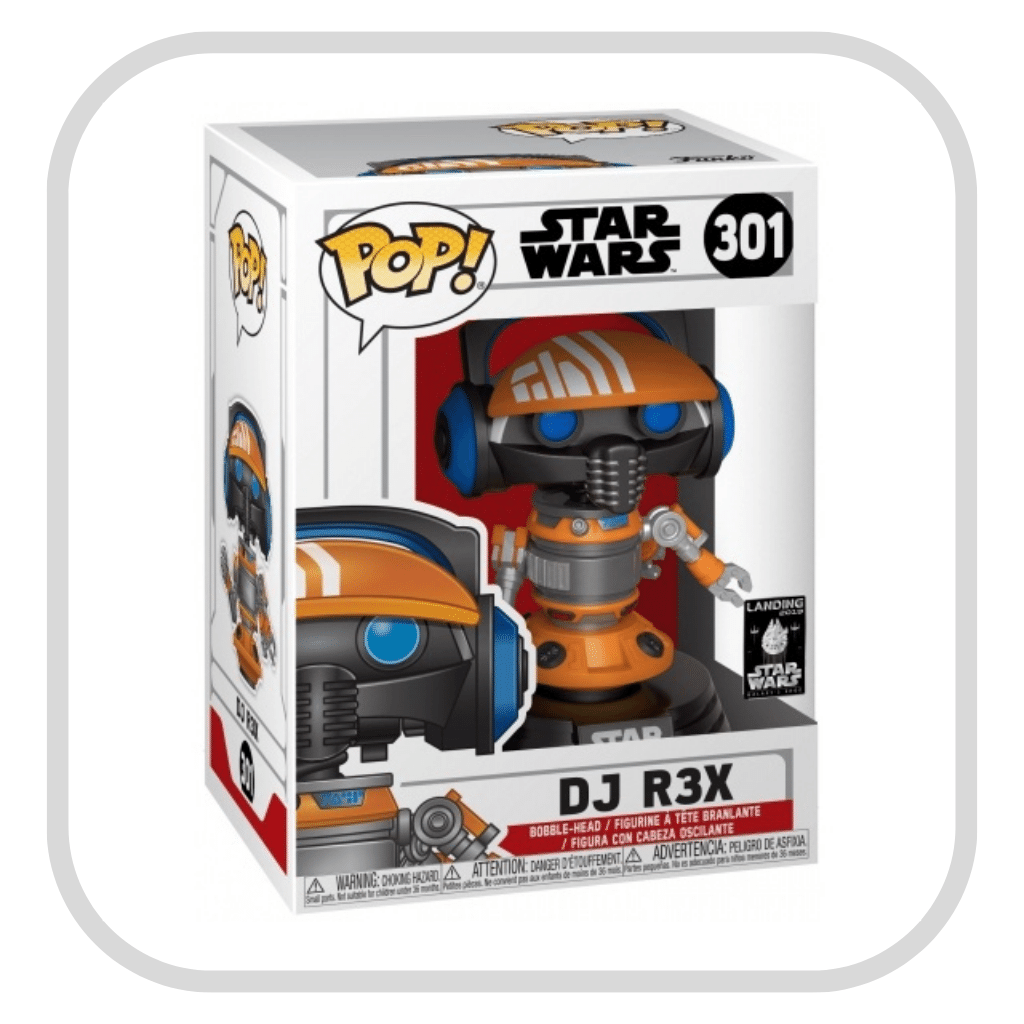 DJ R3X 301 Star Wars Funko Pop! Landing 2019