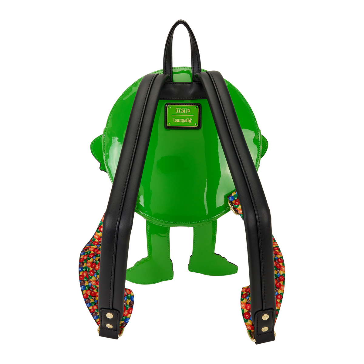 Mini mochila Cosplay Green con aroma a chocolate – M&M’s — vista 3