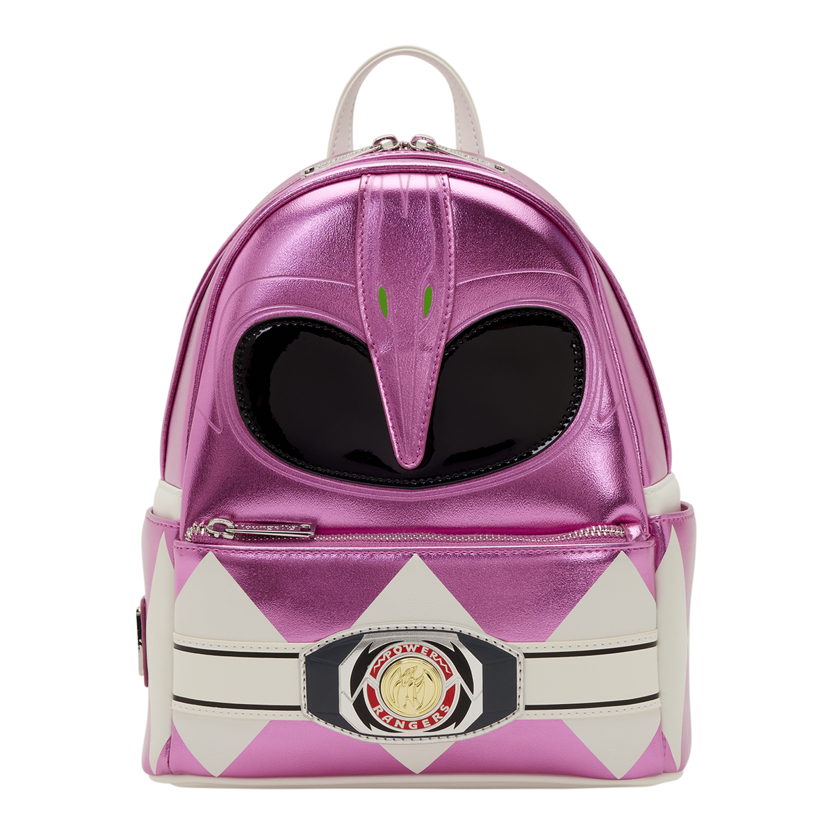 Mini mochila Cosplay Pink Ranger – Power Rangers — vista 3
