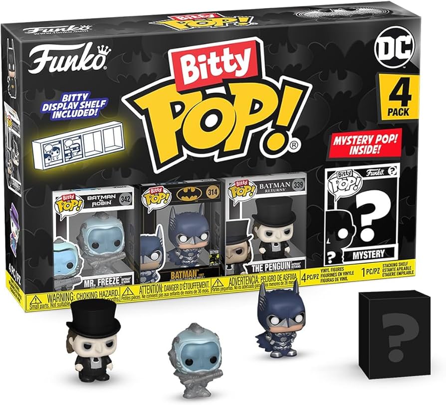 Bitty Pop! Batman 4 Pack