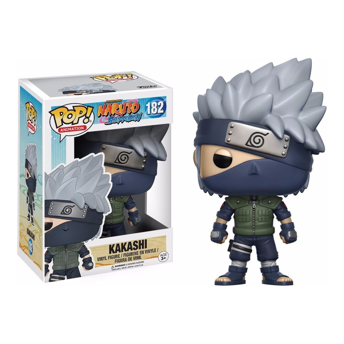 Funko Pop! Kakashi #182 — Naruto Shippuden — vista 1
