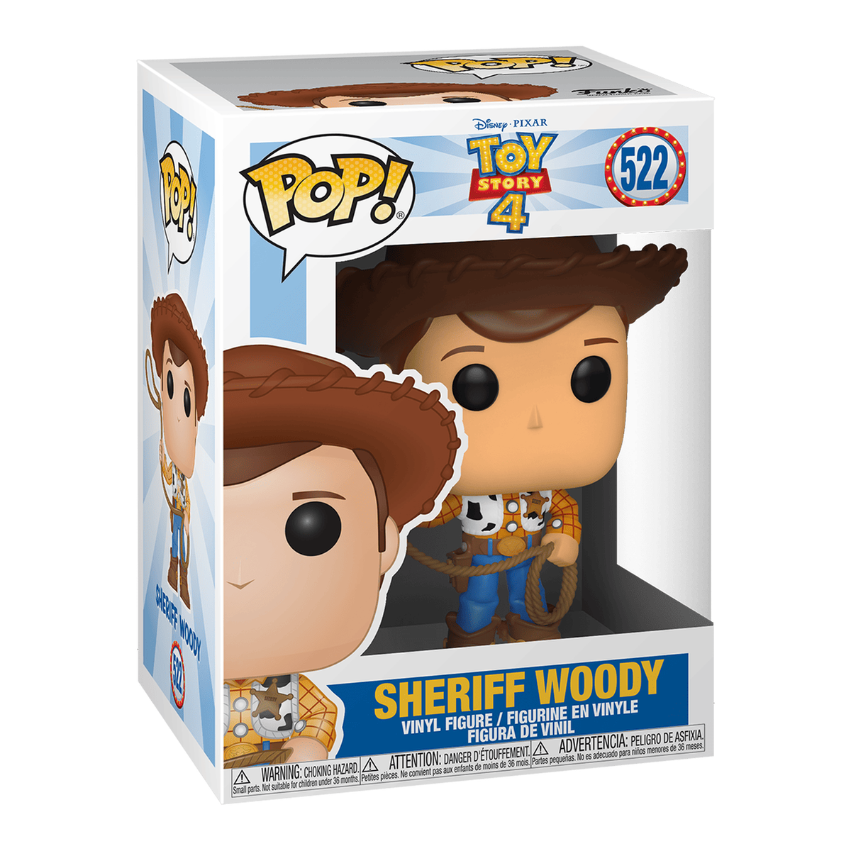 Funko Pop! Sheriff Woody #522 – Toy Story — vista 2