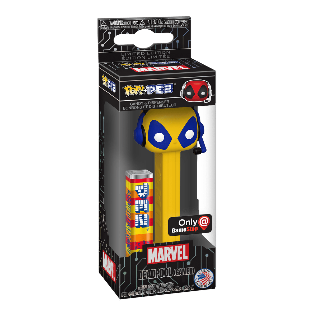 Dispensador Pop! PEZ Deadpool Gamer – Marvel — vista 2