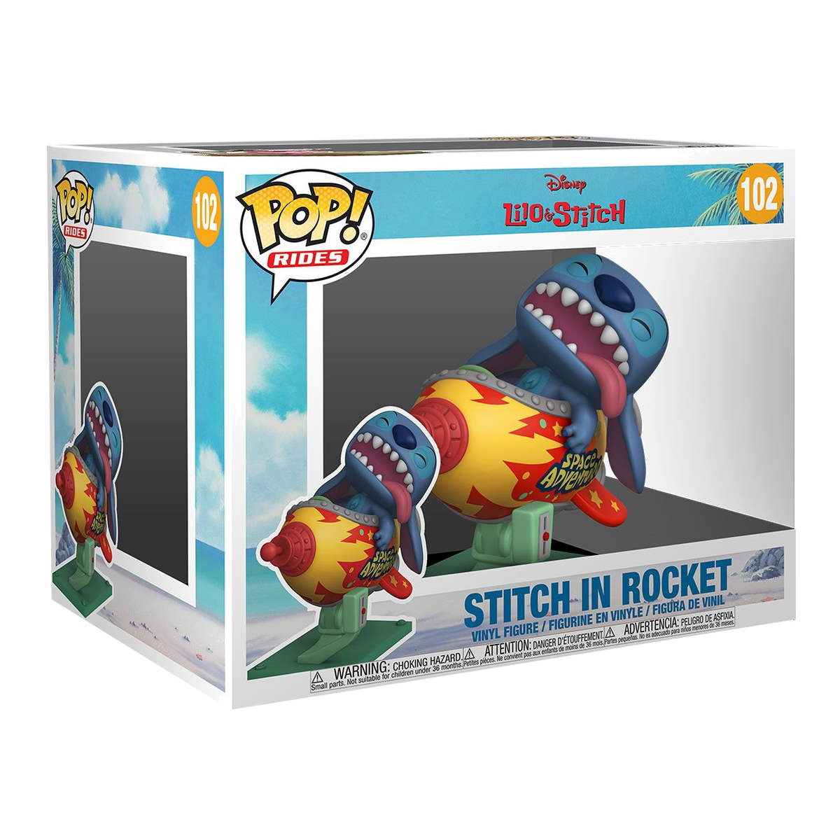 Funko Pop! Rides Stitch en cohete #102 – Lilo & Stitch — vista 2