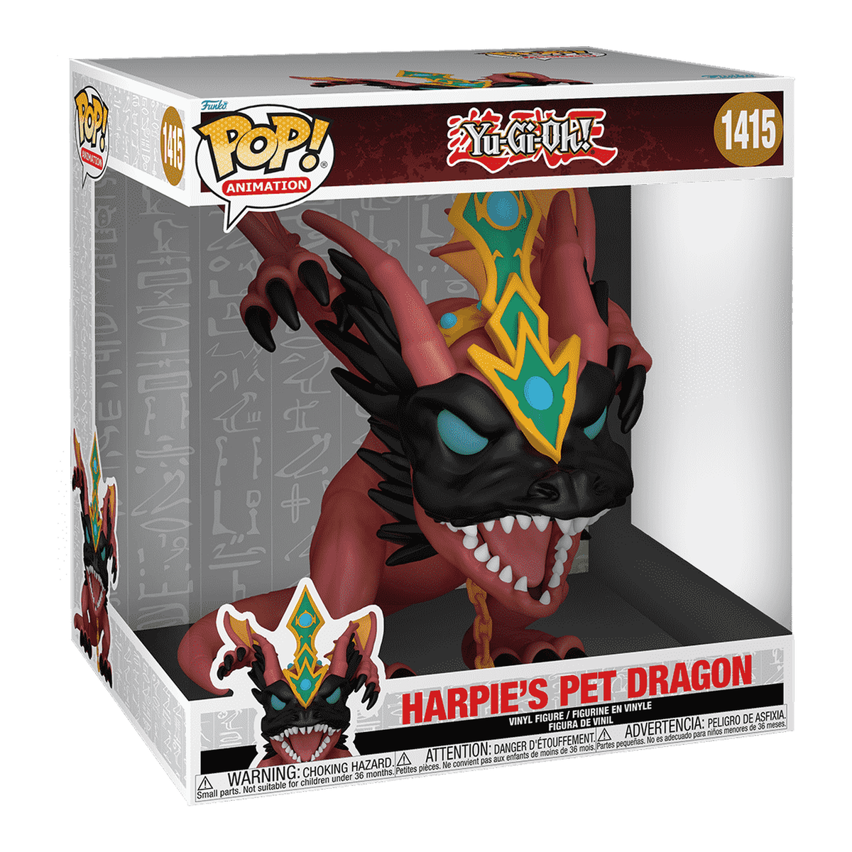 Funko Pop! Jumbo Harpie’s Pet Dragon #1415 – Yu-Gi-Oh! — vista 2