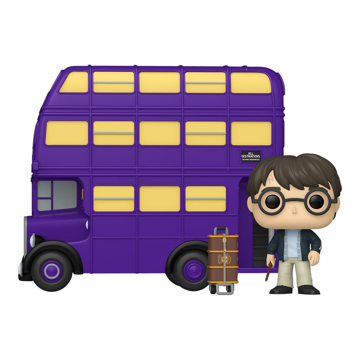 Funko Pop! Rides Super Deluxe Harry Potter con Knight Bus #139 – Harry Potter — vista 1
