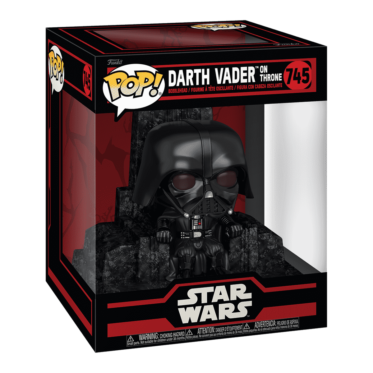 Funko Pop! Deluxe Darth Vader en trono #745 – Star Wars — vista 2