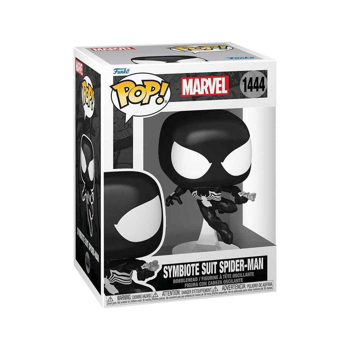 Funko Pop! Symbiote Suit Spider-Man #1444 — Marvel — vista 1