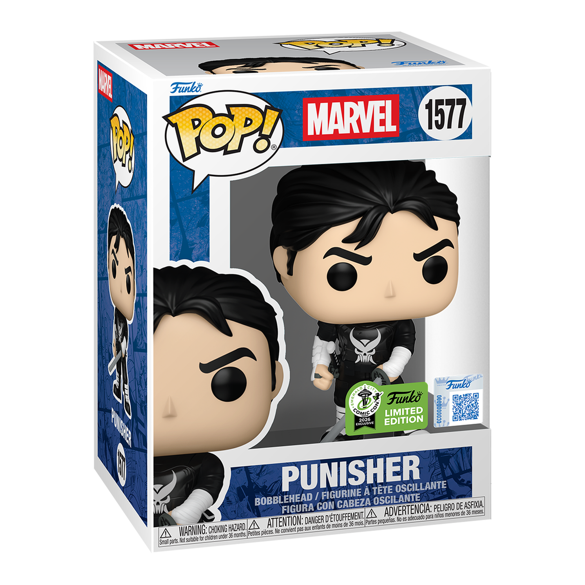 Funko Pop! Punisher con espada #1577 – Marvel — vista 2