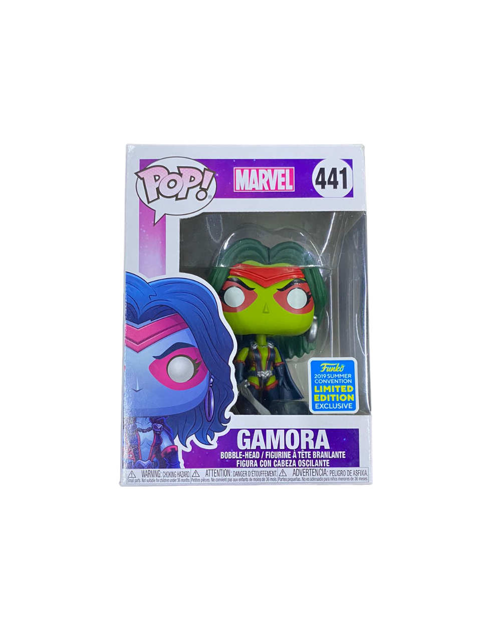Marvel Gamora #441 Funko Pop! 2019 Summe Convention Exclusive Detalles/p