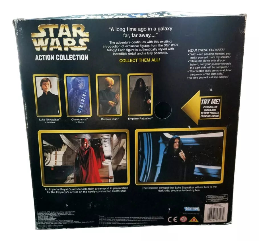 Emperor Palpatine & Royal Guard Star Wars Kenner (Detalle)