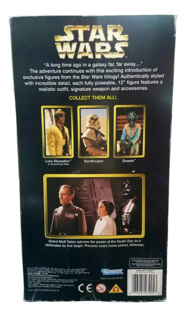 Grand Moff Tarkin Star Wars Kenner (detalle)