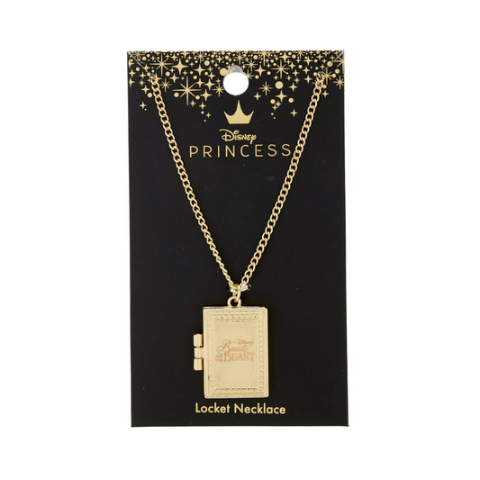 Collar Beauty And The Beast Book Locket