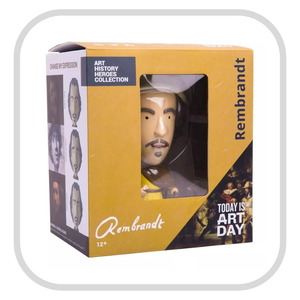 Rembrandt The Historical Figures Today is Art Day (Detalles)