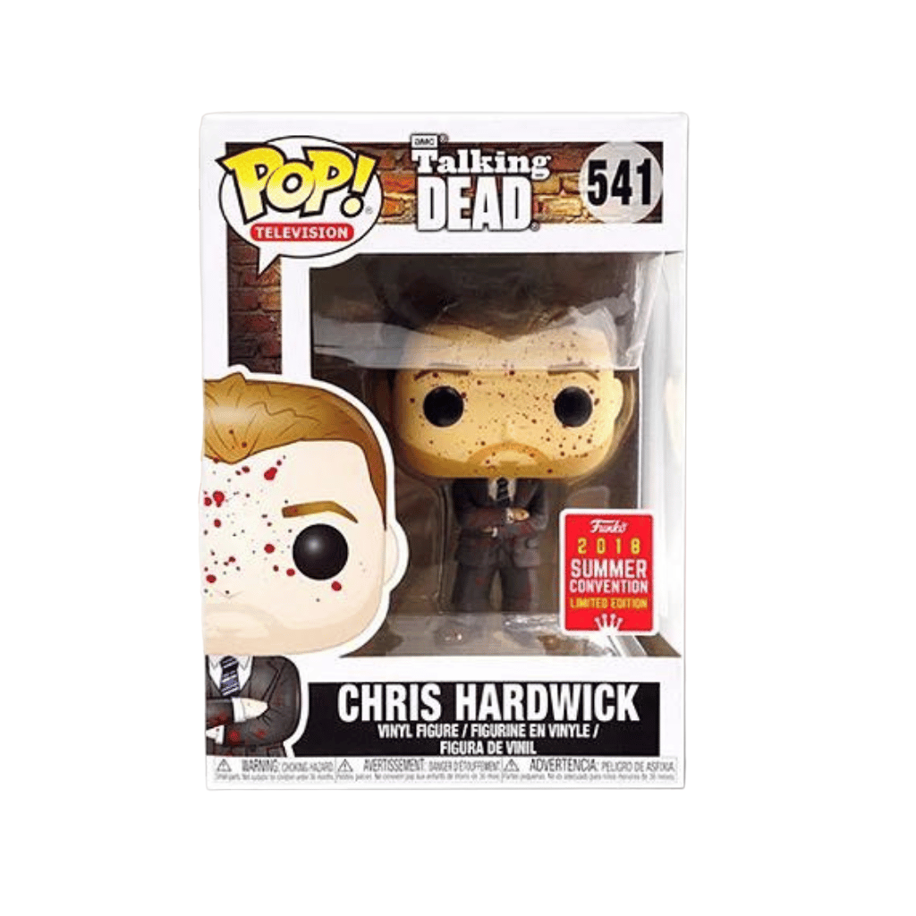 Chris Hardwick 541 Talking Dead Funko Pop! 2018 Summer Convention (Detalle) (P)