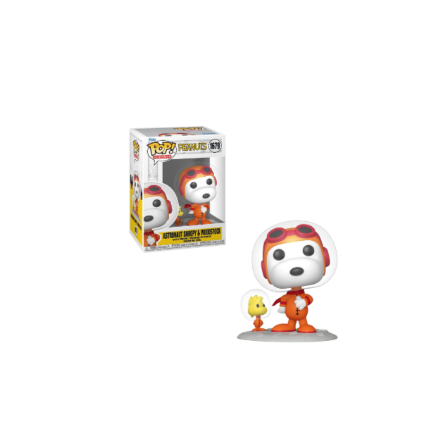 Funko Pop! #1679 Snoopy el astronauta y Woodstock