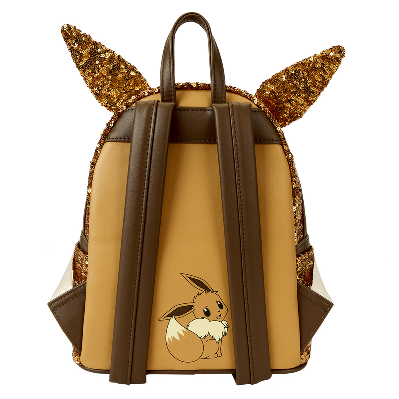 Pokémon Exclusive Eevee Sequin Cosplay Mini Mochila
