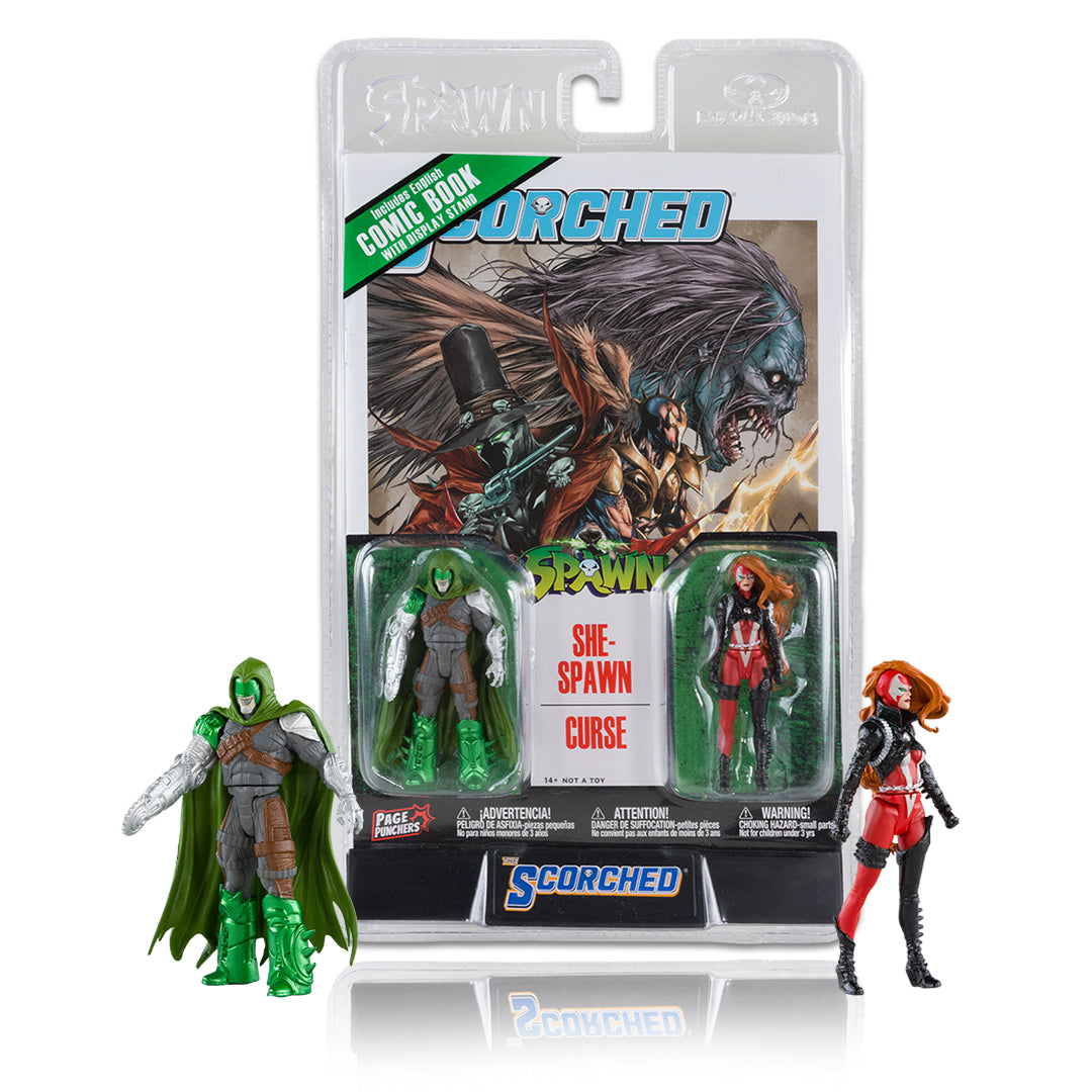 She Spawn and Curse w/Comic (Page Punchers) 3" 2-Pack