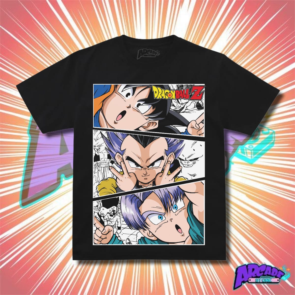 Playera Arcade Gotenks