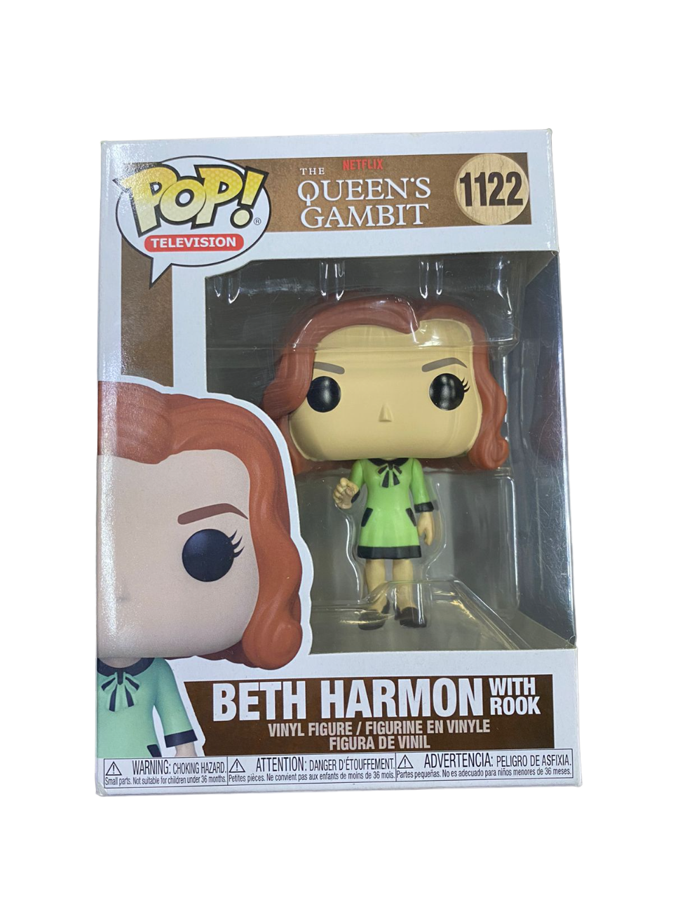 Beth Harmon 1122 The Queens Gambit Funko Pop! Television (Detalles)(P)