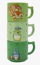 Totoro Seto of 3 Stackable Mugs