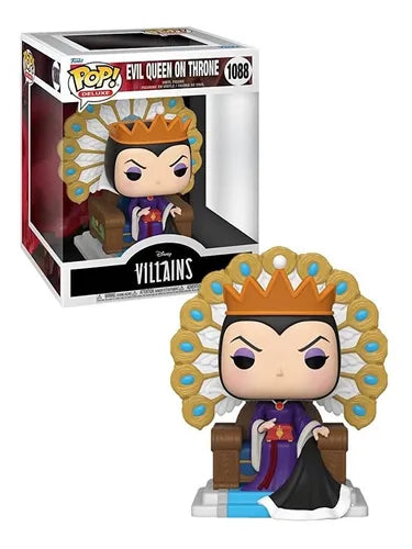 Evil Queen On Throne #1088 Villains Funko Pop! Deluxe