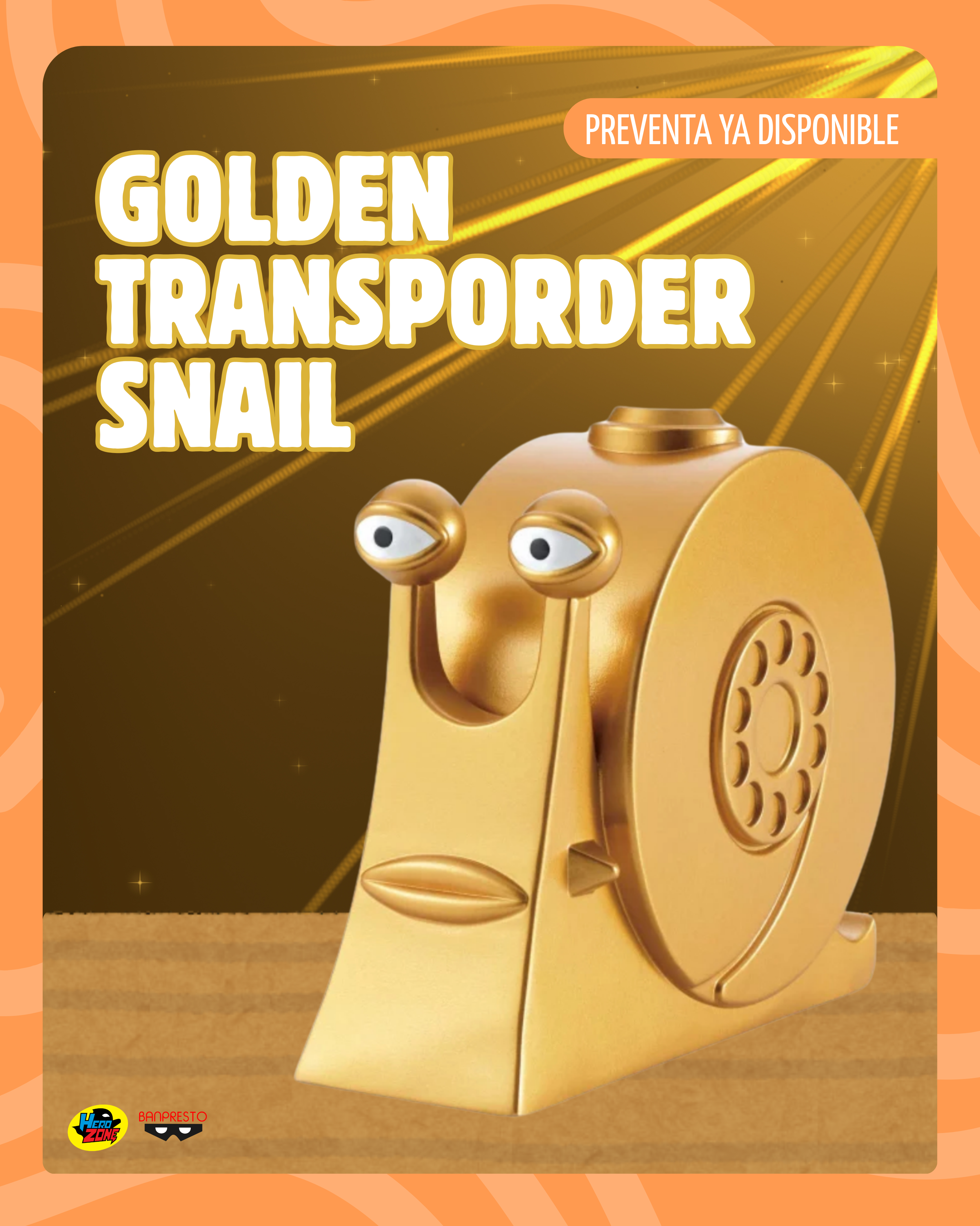 One Piece Sofvimates Golden Transponder Snail