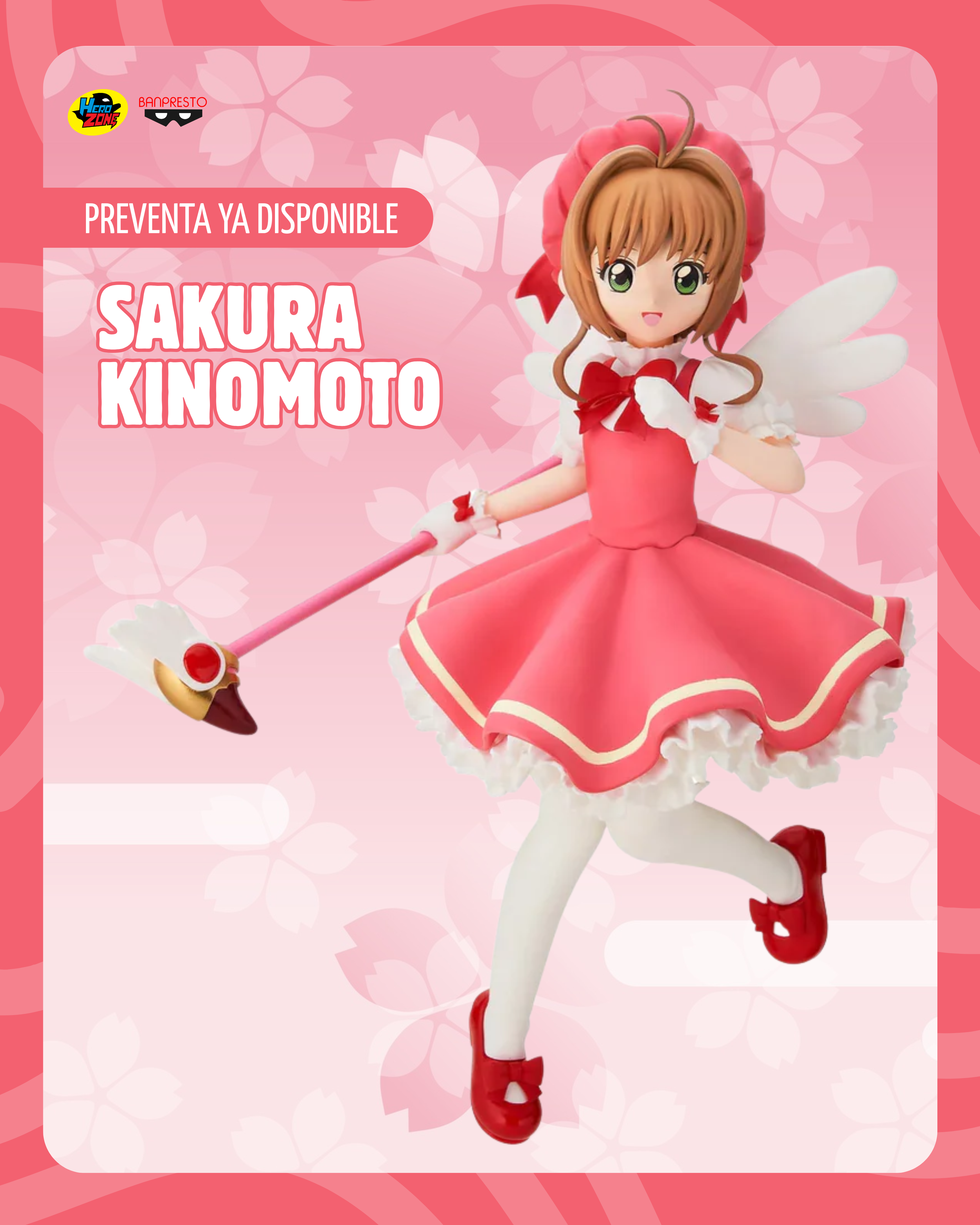 Cardcaptor Sakura Clow Card Figura- Sakura Kinomoto