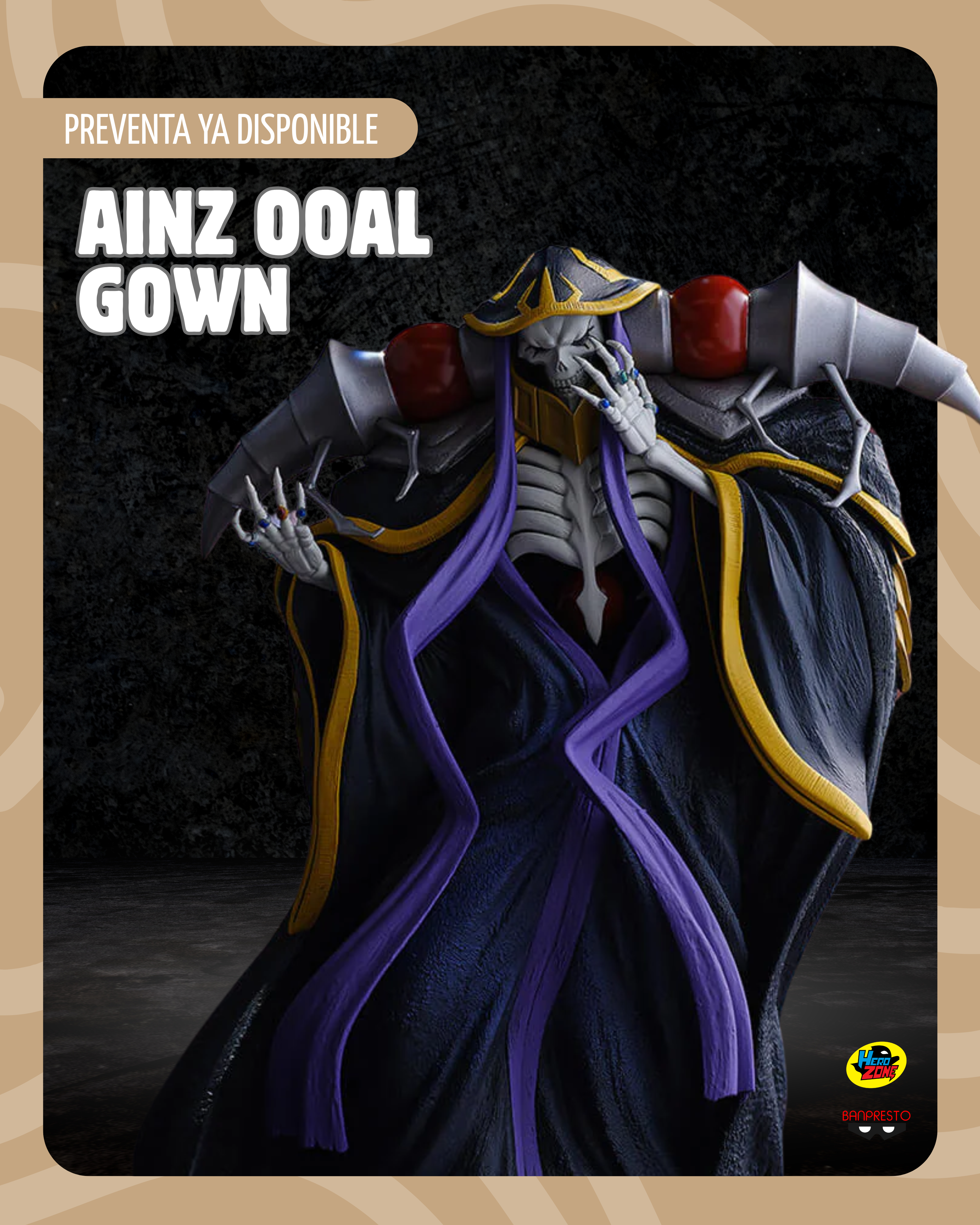 Overlord- Ainz Ooal Gown Figure