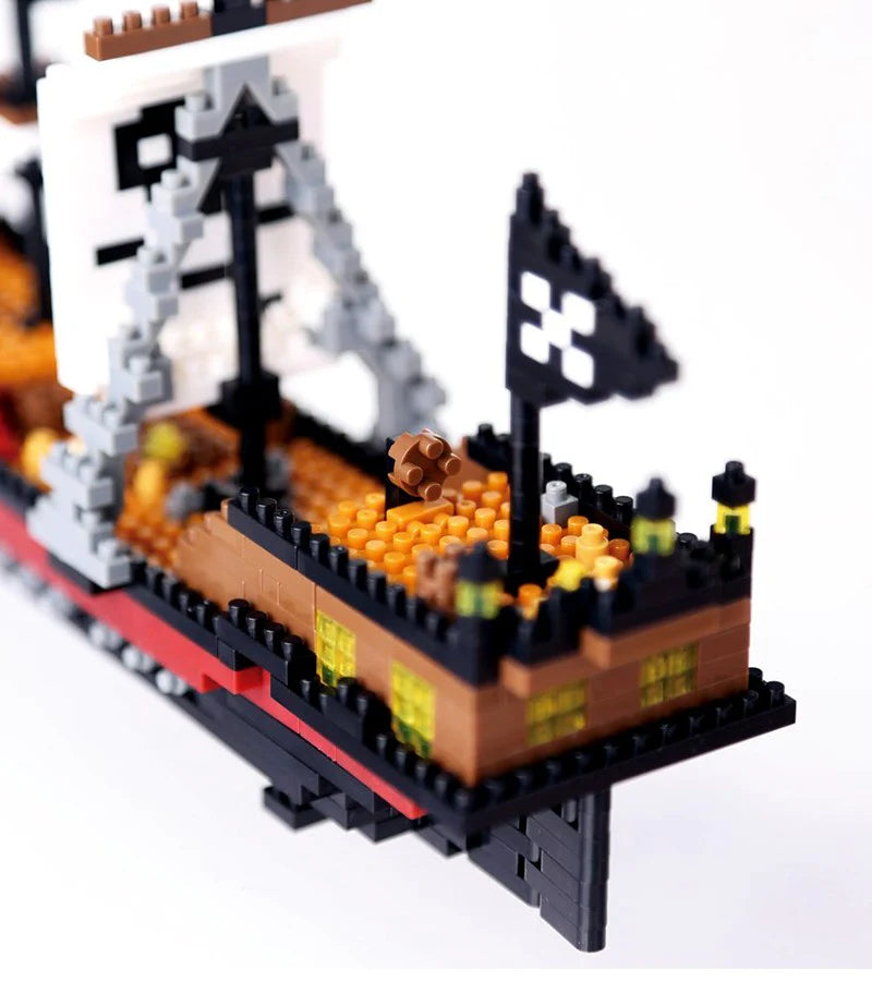Nano block Pirate ship