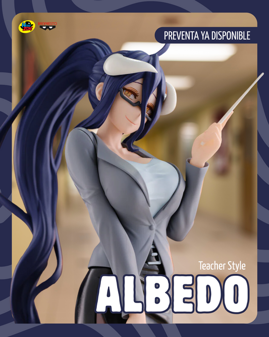 Overlord IF Albedo Figure- Teacher Style Ver.