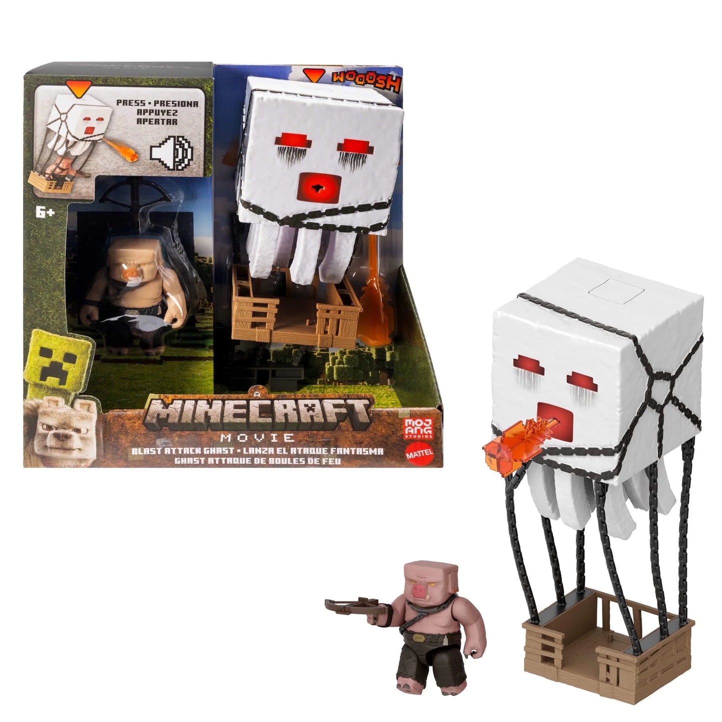 Blast Attack Ghast Minecraft Movie
