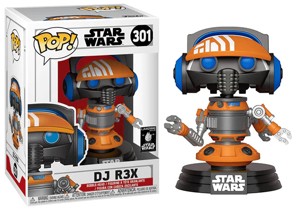 DJ R3X 301 Star Wars Funko Pop! Landing 2019