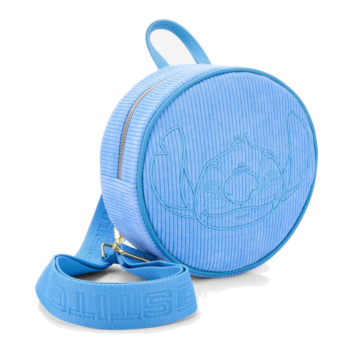 Mini mochila convertible de pana bordada Stitch – Lilo & Stitch — vista 2