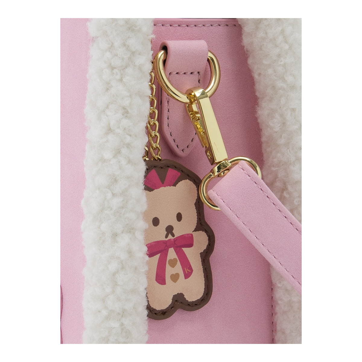 Bolsa crossbody Cozy Bear Hello Kitty & Mimmy – Hello Kitty and Friends — vista 4