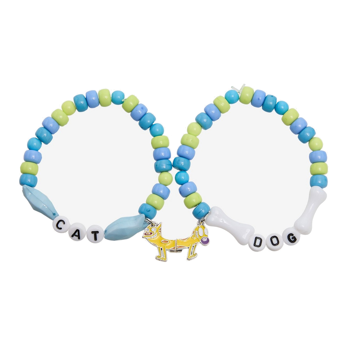 Set de pulseras magnéticas Cat y Dog — CatDog — vista 1